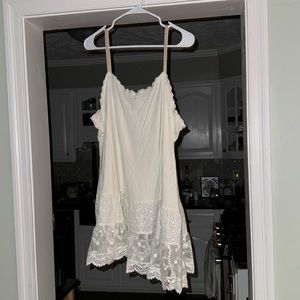 Matilda Jane Women’s Slip Top Shirt Extender Lace Bottom XXL NWOT